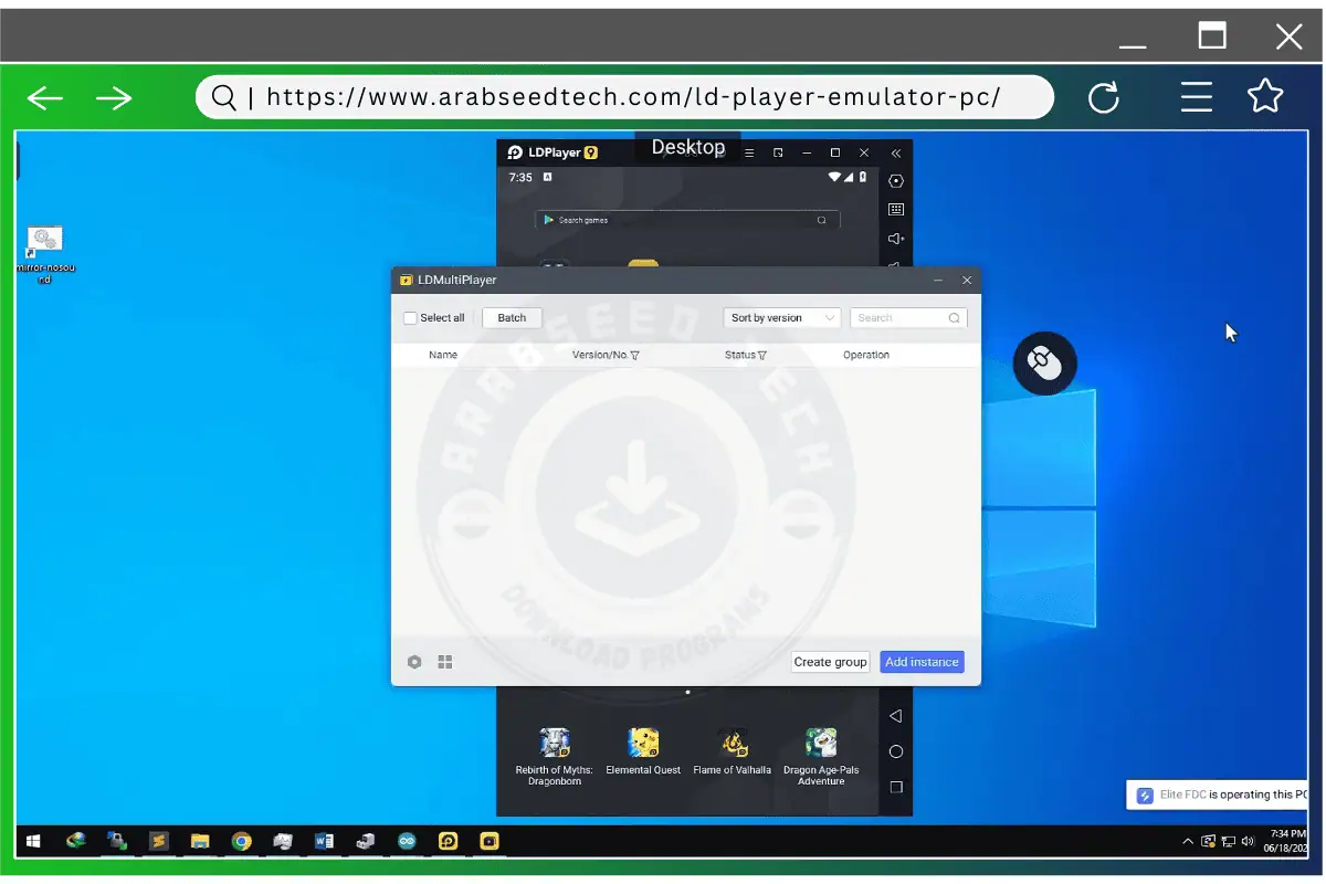 صورة توضح وظيفة تعدد اللاعبين في اللعبة، مع إظهار العديد من المستخدمين المشاركين بنشاط في اللعب