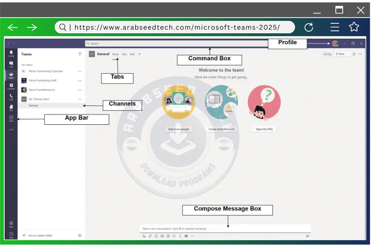 تحميل برنامج مايكروسوفت تيمز Microsoft Teams Download