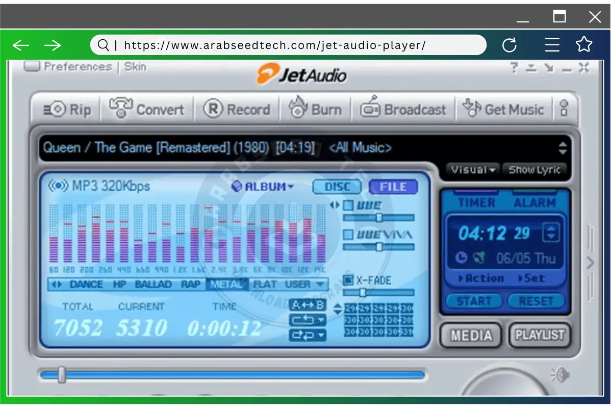 Jet Audio Player for PC