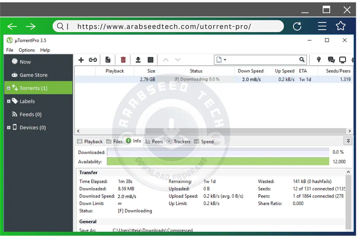 تحميل برنامج uTorrent Pro