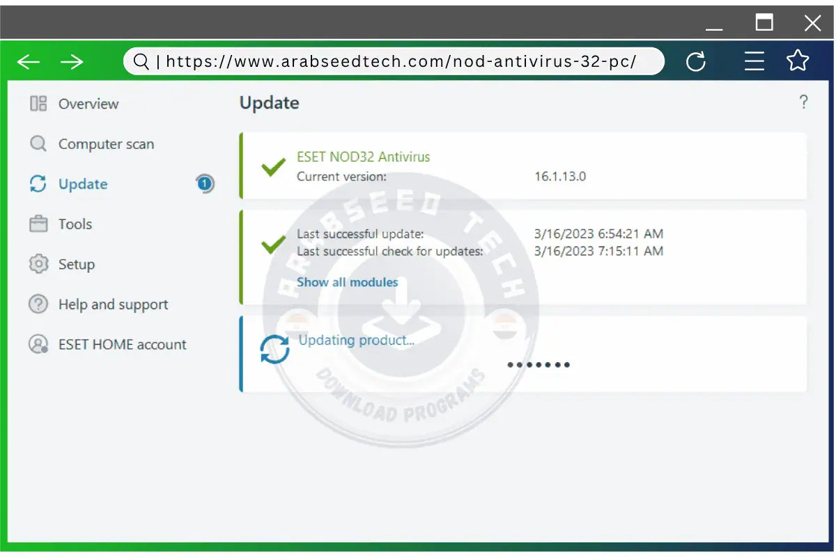تحميل برنامج نود 32 Eset Nod Antivirus للكمبيوتر كامل 2026 مجاناً
