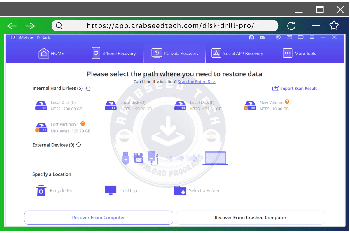 تحميل برنامج iMyFone D-Back مع الكراك تم تفعيله مدى الحياة – في عام 2026
