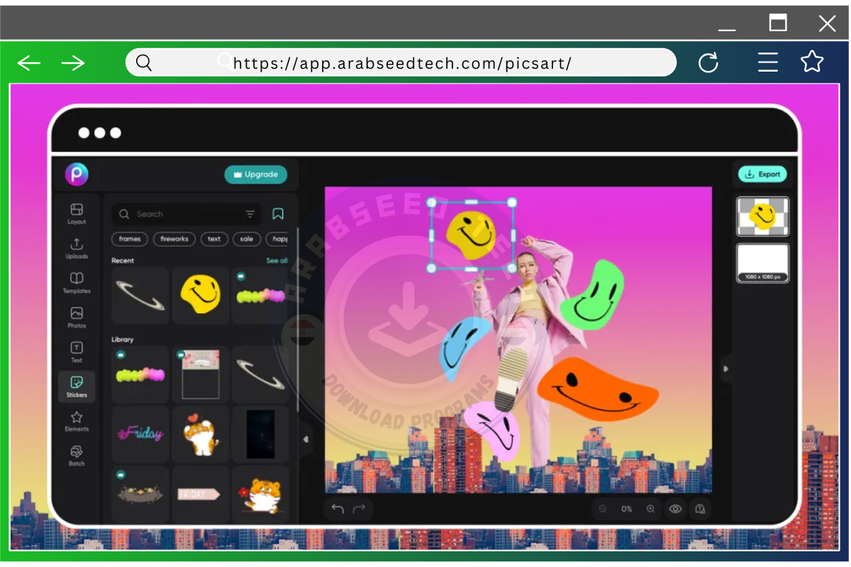 تنزيل برنامج تطبيق Picsart مهكر اخر اصدار من ميديا فاير 2026