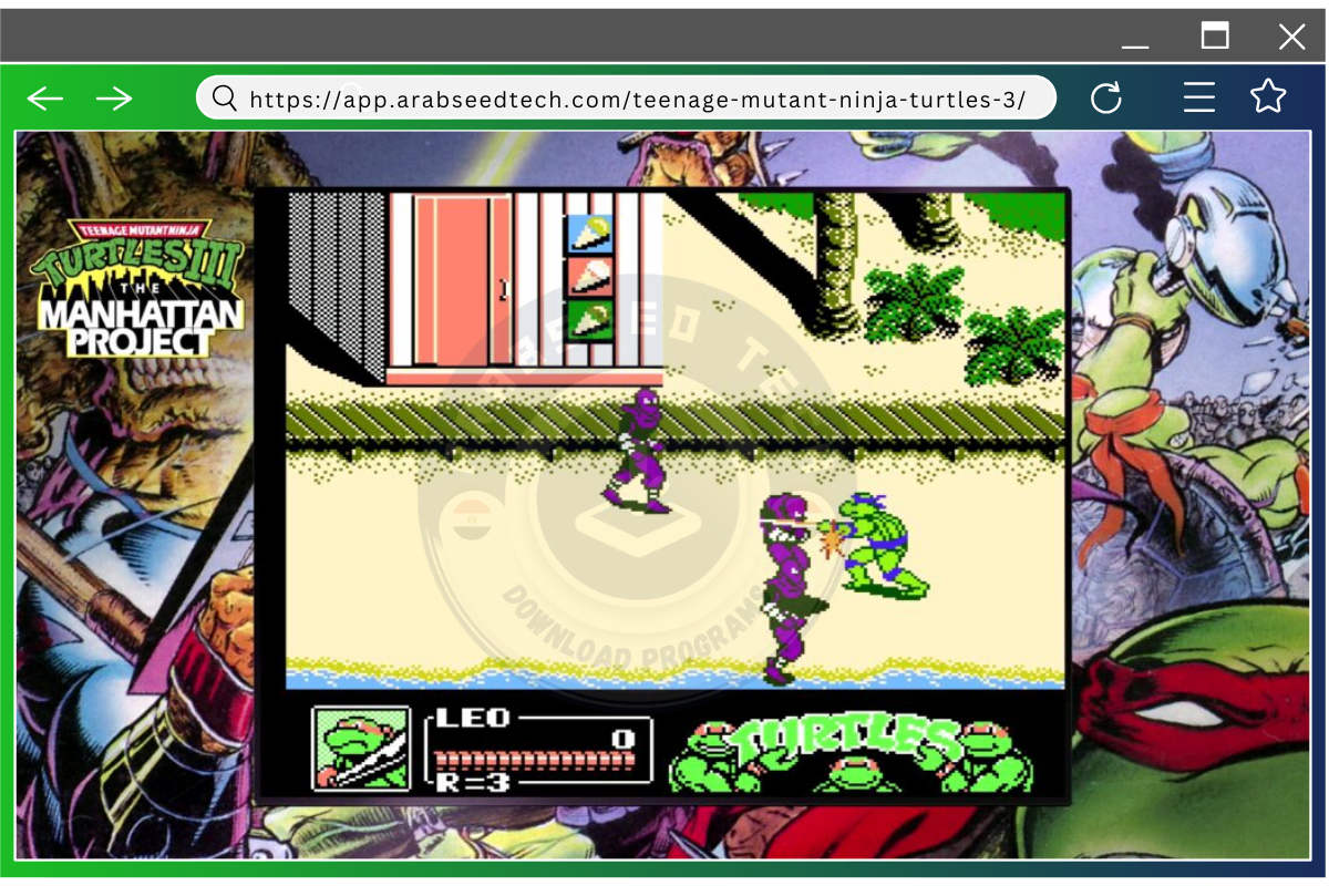 تحميل لعبة سلاحف النينجا 3 على الكمبيوتر من موقع ميديا فاير 2026